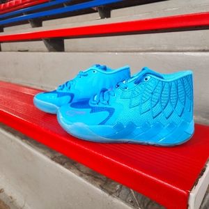 Lamelo's 1 in Aqua Blue
